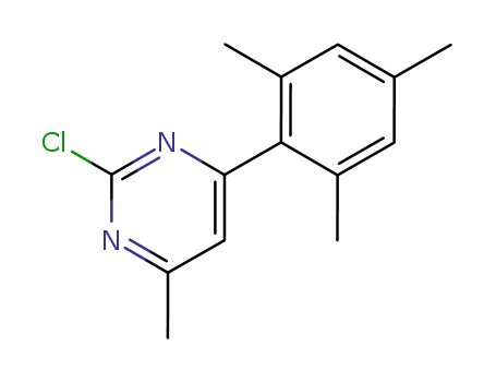 2-Chloro-6-methyl-4-(2,4,6-trimethylphenyl)pyrimidine