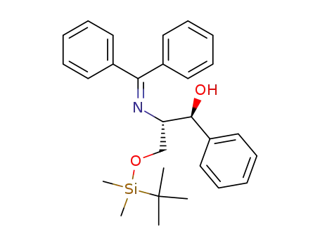 (1S,2S)-2-[N-(diphenylmethylene)amino]-3-O-(tert-butyldimethylsilyl)-1-phenylpropane-1,3-diol