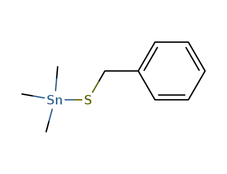 Stannane, trimethyl[(phenylmethyl)thio]-