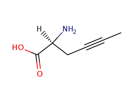 (S)-2-アミノ-4-ヘキシン酸