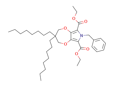 diethyl N-benzyl-3,4-(2,2-dioctyl-1,3-propylenedioxy)pyrrole-2,5-dicarboxylate
