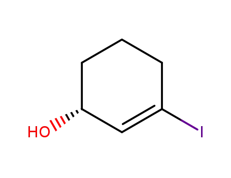 Molecular Structure of 69744-95-2 (2-Cyclohexen-1-ol, 3-iodo-, (1R)-)