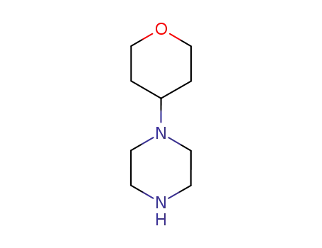 Molecular Structure of 398137-19-4 (Piperazine,1-(tetrahydro-2H-pyran-4-yl)-(9CI))