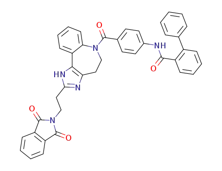 4'-[2-(phthalimido-2-yl)ethyl-1,4,5,6-tetrahydroimidazo[4,5-d][1]benzoazepine-6-carbonyl]-2-phenylbenzanilide