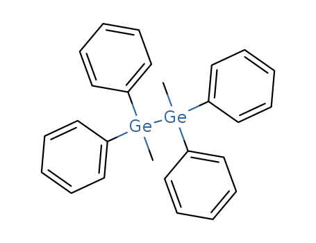 Molecular Structure of 13892-12-1 (Digermane, 1,2-dimethyl-1,1,2,2-tetraphenyl-)