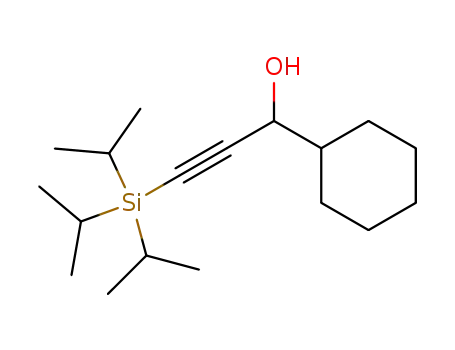 1-cyclohexyl-3-triisopropylsilanyl-prop-2-yn-1-ol