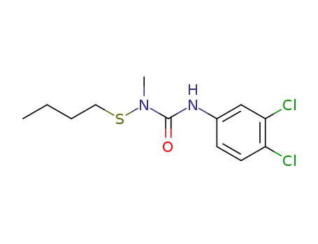 Molecular Structure of 41881-68-9 (N-methyl-N-n-butylthio-N'-(3,4-dichlorophenyl)-urea)