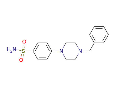 4-(4-Benzyl-piperazin-1-yl)-benzenesulfonamide