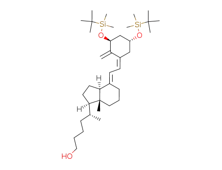 (R)-5-{(1R,3aS,7aR)-4-[2-[(3S,5R)-3,5-Bis-(tert-butyl-dimethyl-silanyloxy)-2-methylene-cyclohex-(Z)-ylidene]-eth-(E)-ylidene]-7a-methyl-octahydro-inden-1-yl}-hexan-1-ol