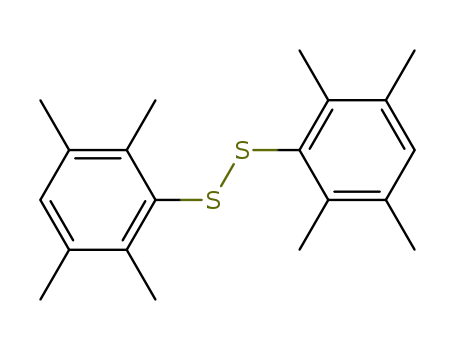 Disulfide, bis(2,3,5,6-tetramethylphenyl)