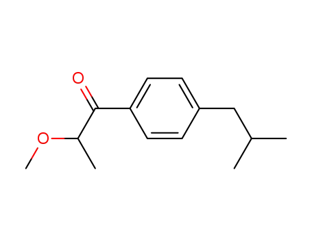2-Methoxy-1-[4-(2-methylpropyl)phenyl]propan-1-one