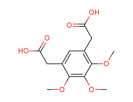 Molecular Structure of 194787-67-2 (1,3-Benzenediacetic acid, 4,5,6-trimethoxy-)