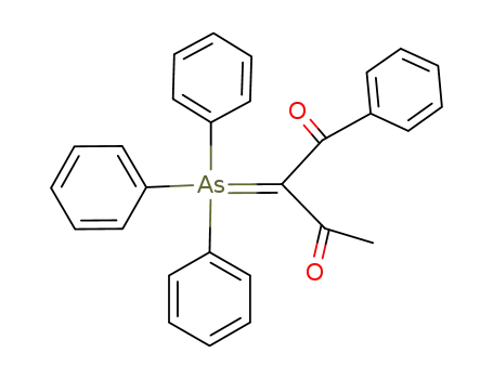 triphenylarsineacetylbenzoylmethylene