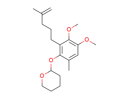 3,4-dimethoxy-6-methyl-2-(4-methylpent-4-enyl)phenoxyltetrahydropyran