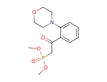 Phosphonic acid, [2-[2-(4-morpholinyl)phenyl]-2-oxoethyl]-, dimethyl
ester