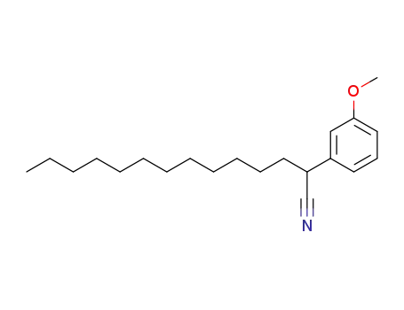 1-(3-Methoxyphenyl)tridecane-1-carbonitrile