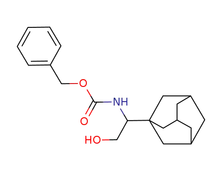 Molecular Structure of 328969-74-0 (rac-N-(benzyloxycarbonyl)-2-(1-adamantyl)-2-aminoethanol)