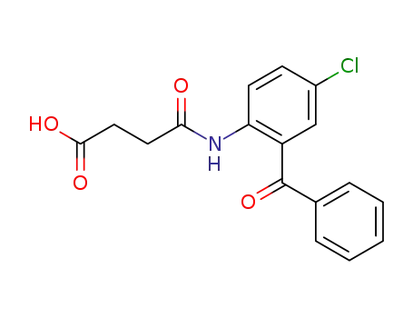 4-((2-벤조일-4-클로로페닐)아미노)-4-옥소부탄산