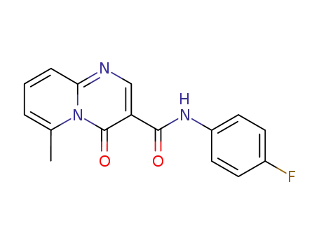 4H-Pyrido(1,2-a)pyrimidine-3-carboxamide, N-(4-fluorophenyl)-6-methyl-4-oxo-