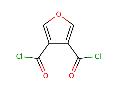 Molecular Structure of 52762-41-1 (3,4-Furandicarbonyldichloride(9CI))