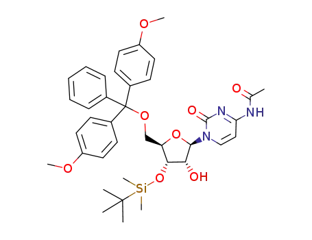 3'-Ot-부틸디메틸실릴-5'-O-(4,4'-디메톡시트리틸)-N4-아세틸시티딘