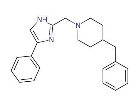 4-benzyl-1-[(5-phenyl-1H-imidazol-2-yl)methyl]piperidine