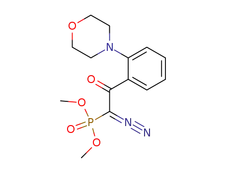 Phosphonic acid, [1-diazo-2-[2-(4-morpholinyl)phenyl]-2-oxoethyl]-,
dimethyl ester
