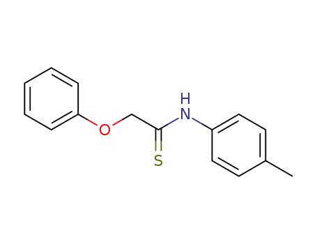 Ethanethioamide, N-(4-methylphenyl)-2-phenoxy-