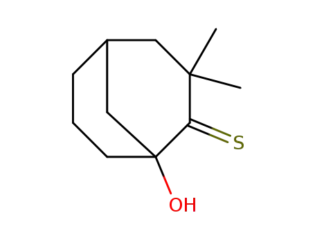 1-hydroxy-3,3-dimethylbicyclo[3.3.1]nonane-2-thione