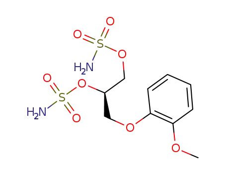 Sulfamic acid, 1-[(2-methoxyphenoxy)methyl]-1,2-ethanediyl ester, (R)-
