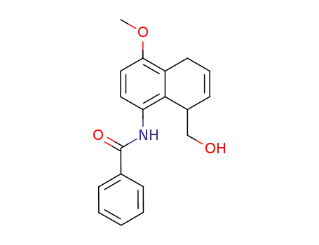 <i>N</i>-(8-hydroxymethyl-4-methoxy-5,8-dihydro-naphthalen-1-yl)-benzamide