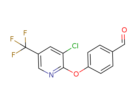 4-{[3-chloro-5-(trifluoromethyl)-2-pyridinyl]oxy}benzenecarbaldehyde