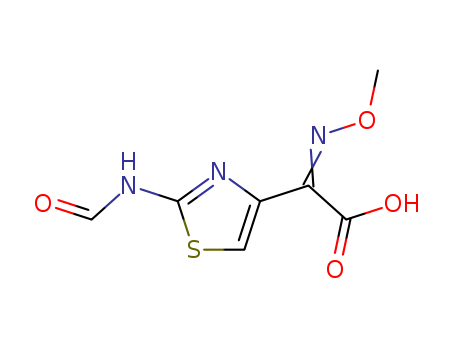 2-(2-FORMYLAMINO-1,3-THIAZOL-4-YL)-2-(METHOXYIMINO)ACETIC ACID