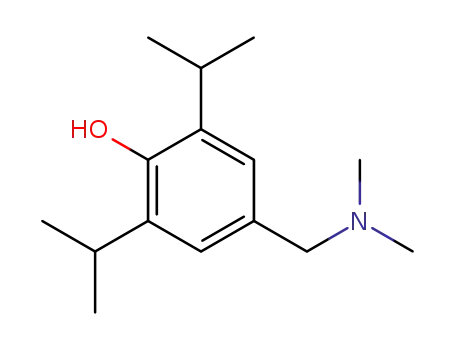 Molecular Structure of 4918-95-0 (4-[(DIMETHYLAMINO)METHYL]-2,6-DIISOPROPYLBENZENOL)