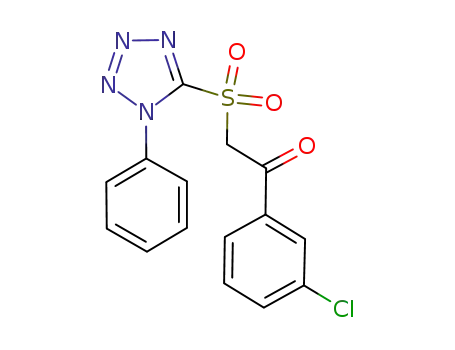 5-(3-클로로페네틸술포닐)-1-페닐-1H-테트라졸
