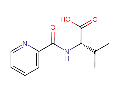 (S)-3-methyl-2-[(1-pyridin-2-ylmethanoyl)amino]butyric acid