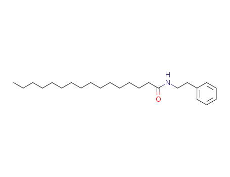 헥사데카나미드, N-(2-페닐에틸)-
