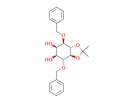 D-5,6-O-(1-methylethylidene)-1,4-bis-O-(phenylmethyl)-myo-inositol