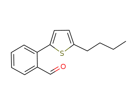 Molecular Structure of 1186368-89-7 (2-(5-n-butylthiophen-2-yl)benzaldehyde)