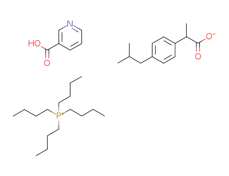 tetrabutylphosphonium ibuprofenate-niacin