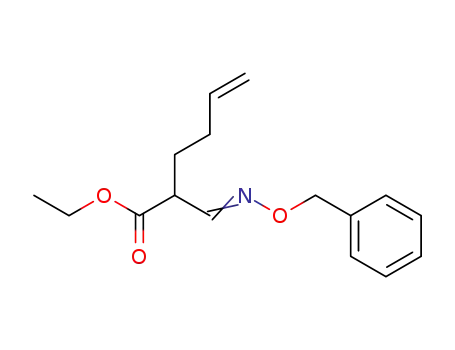 2-(benzyloxyimino-methyl)-hex-5-enoic acid ethyl ester