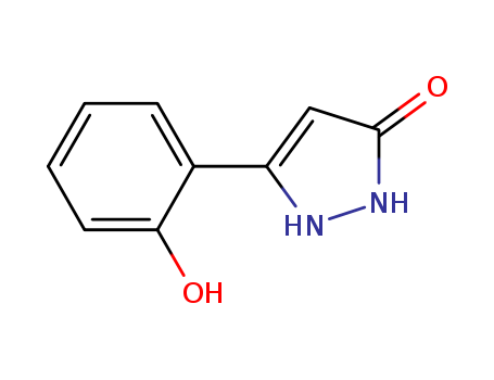 3H-Pyrazol-3-one, 1,2-dihydro-5-(2-hydroxyphenyl)-