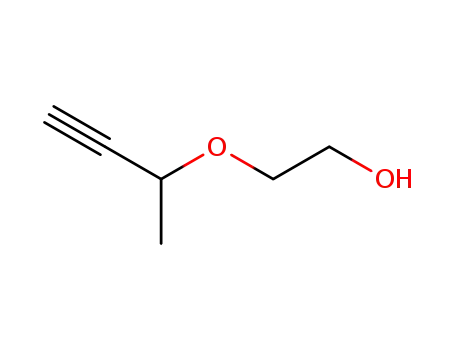 Molecular Structure of 18668-75-2 (2-[(1-Methyl-2-propynyl)oxy]ethanol)