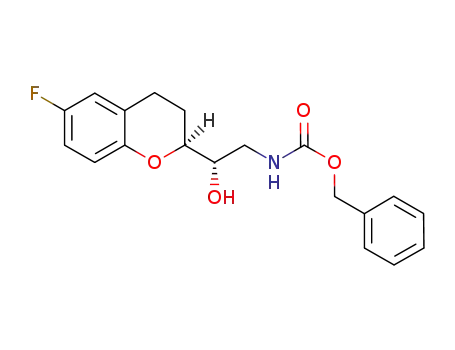 [(S)-2-((S)-6-fluoro-chroman-2-yI)-2-hydroxy-ethyl]-carbamic acid benzyl ester