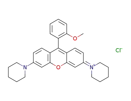 C<sub>30</sub>H<sub>33</sub>N<sub>2</sub>O<sub>2</sub><sup>(1+)</sup>*Cl<sup>(1-)</sup>
