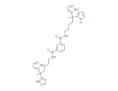 1,3-Benzenedicarboxamide, N,N'-bis(5,5-di-1H-pyrrol-2-ylhexyl)-