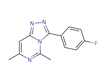 C<sub>13</sub>H<sub>11</sub>FN<sub>4</sub>