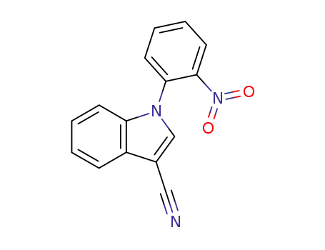 1-(2-nitrophenyl)indole-3-carbonitrile
