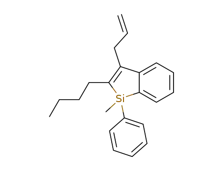 3-allyl-2-(n-butyl)-1-methyl-1-phenyl-1-silaindene