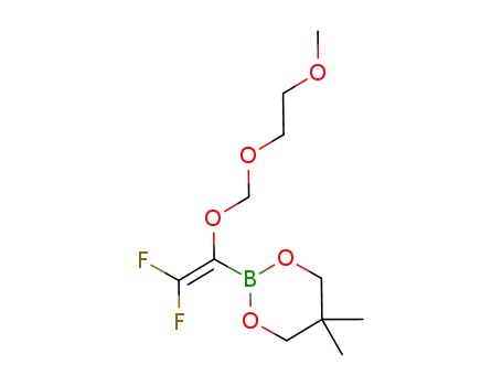 2-[2,2-Difluoro-1-(MEM)ethenyl]boronic acid neopentylglycol ester